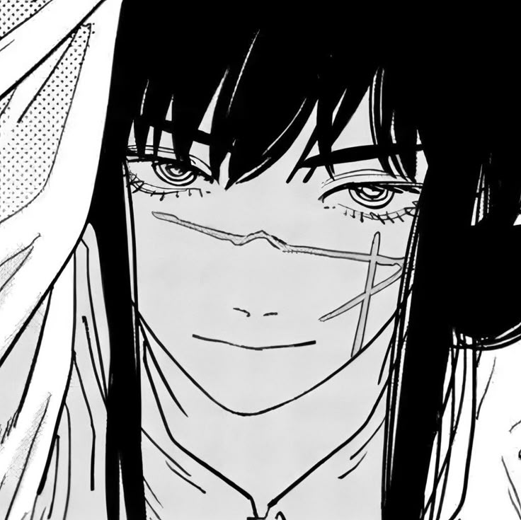 Pluwia 的黑白漫画头像